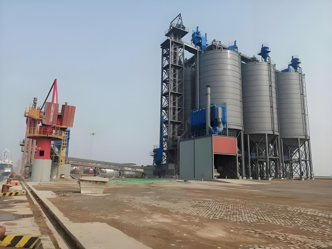 漯河高架骨料仓